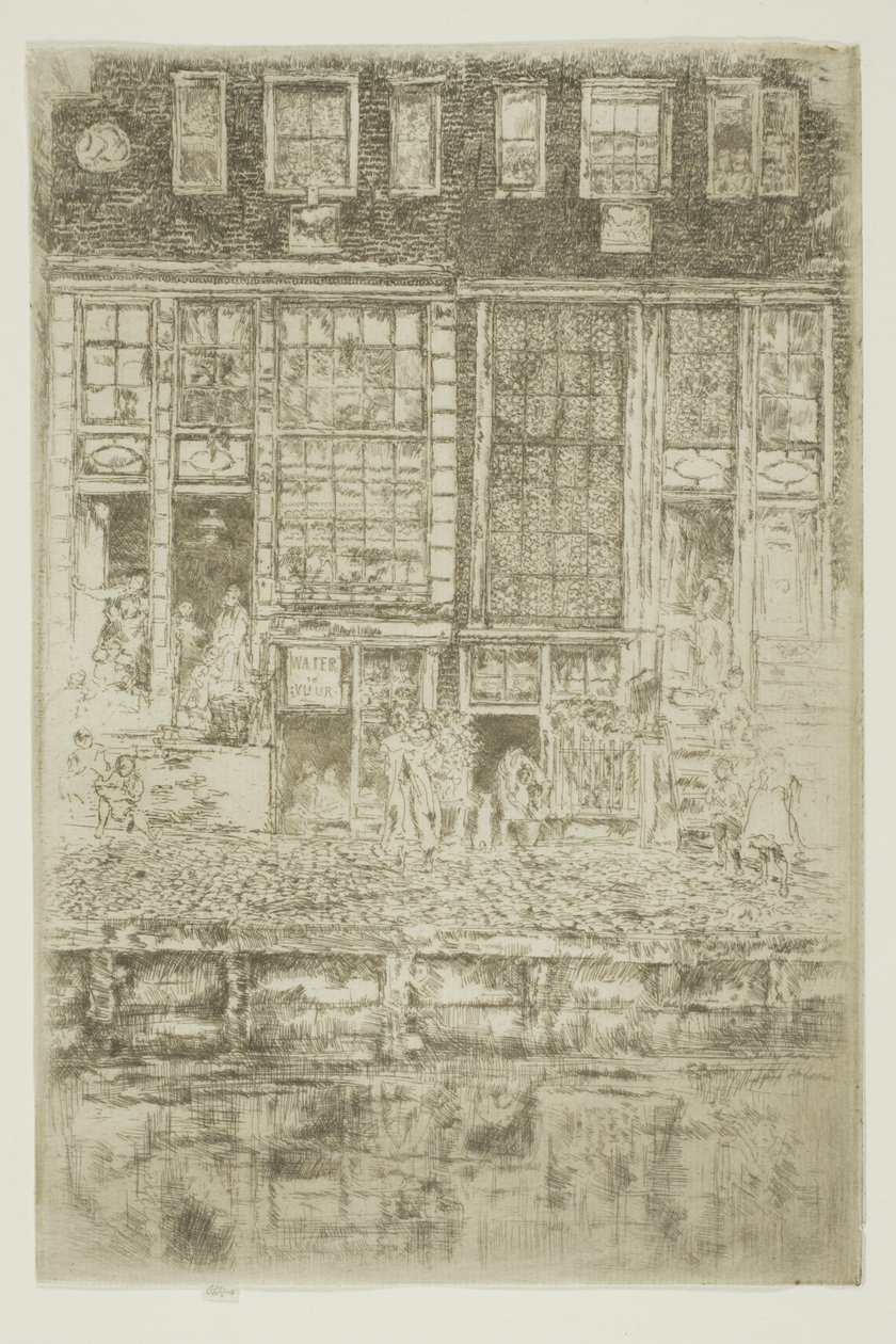 La Cortina Bordada de James Abbott McNeill Whistler
