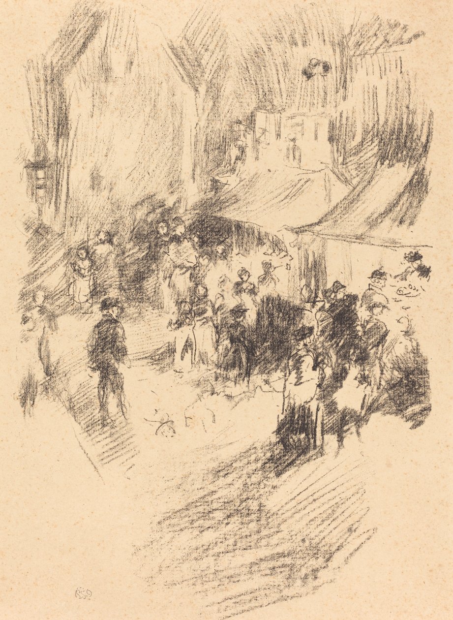 La feria de James Abbott McNeill Whistler