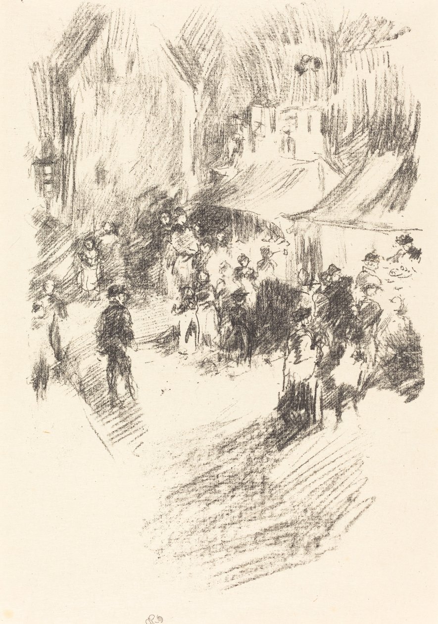 La feria de James Abbott McNeill Whistler