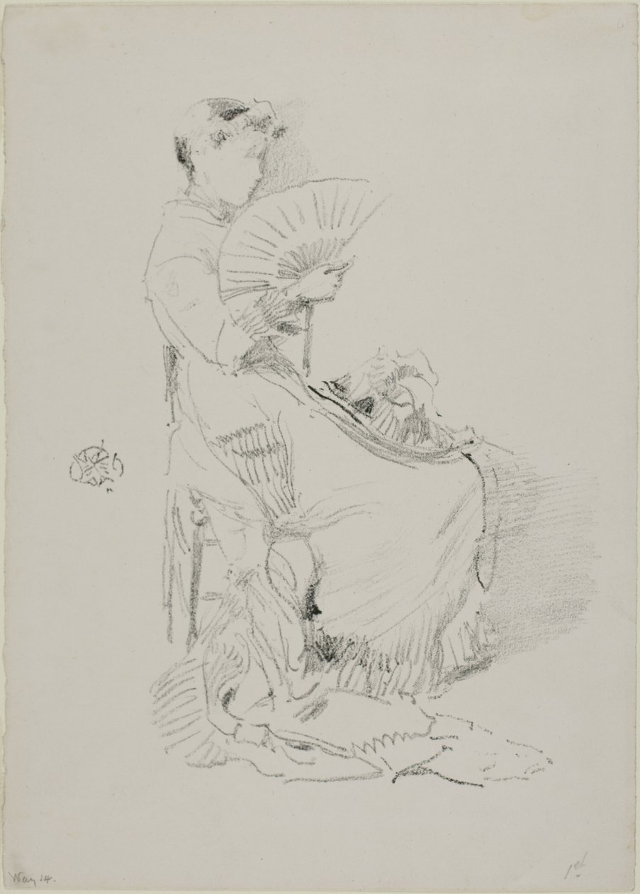 El abanico de James Abbott McNeill Whistler