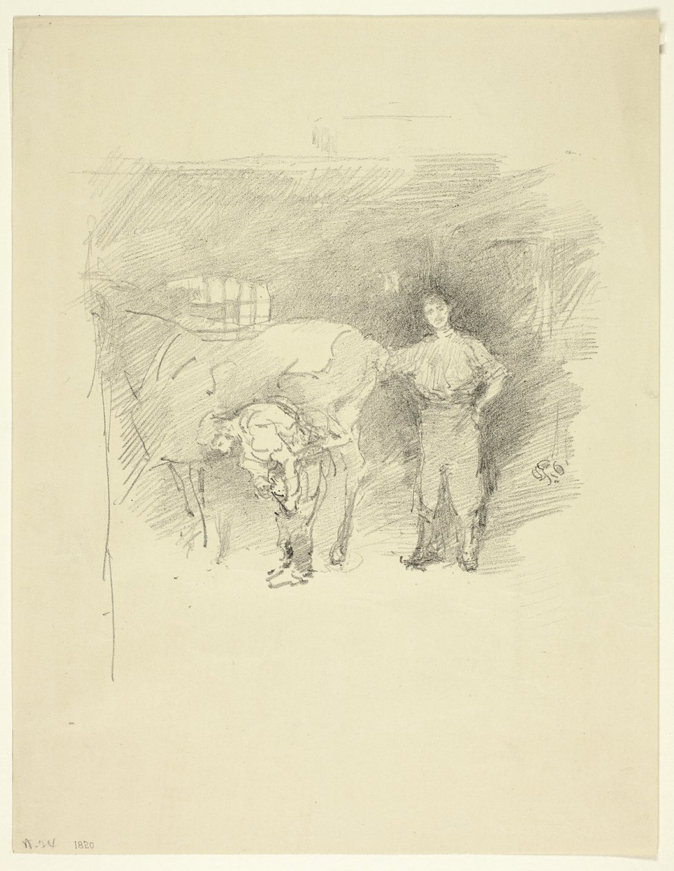 Los herreros de James Abbott McNeill Whistler
