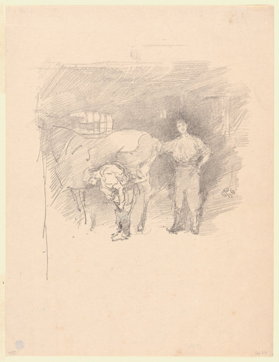 Los herradores de James McNeill Whistler