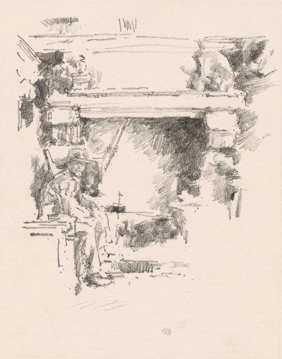 La chimenea de James McNeill Whistler
