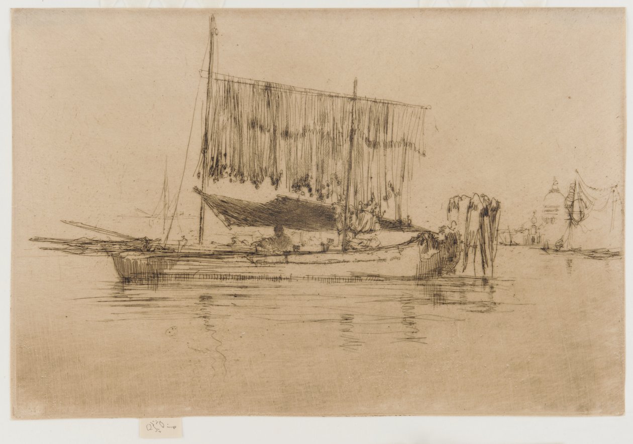 El barco de pesca de James Abbott McNeill Whistler