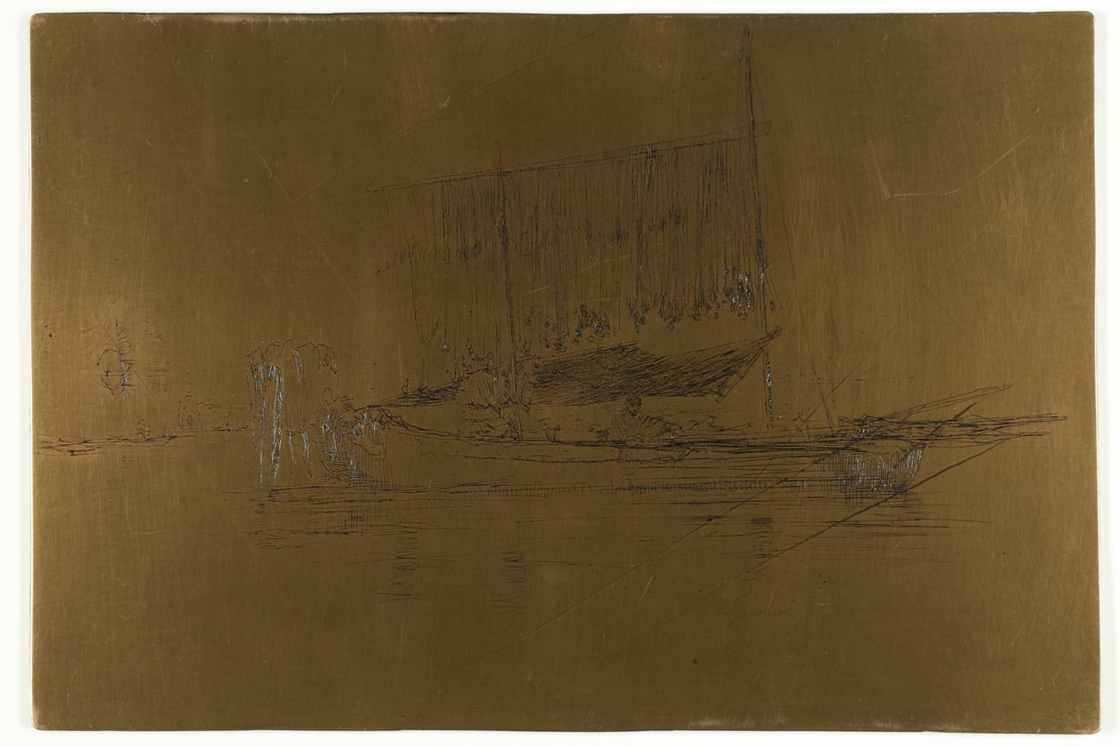 El barco de pesca de James Abbott McNeill Whistler