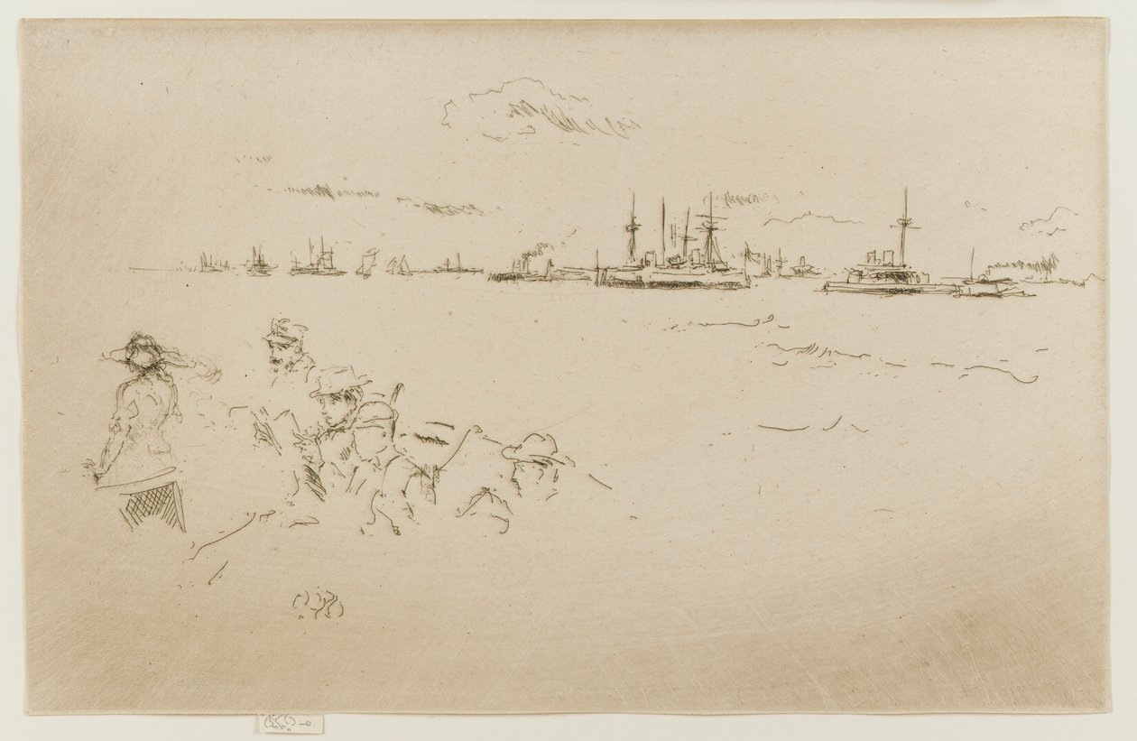 La flota: Monitores de James Abbott McNeill Whistler