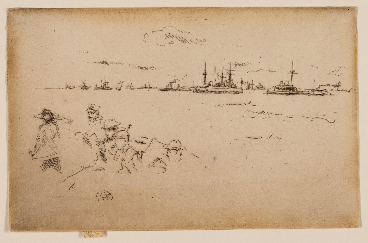 La flota: Monitores de James Abbott McNeill Whistler