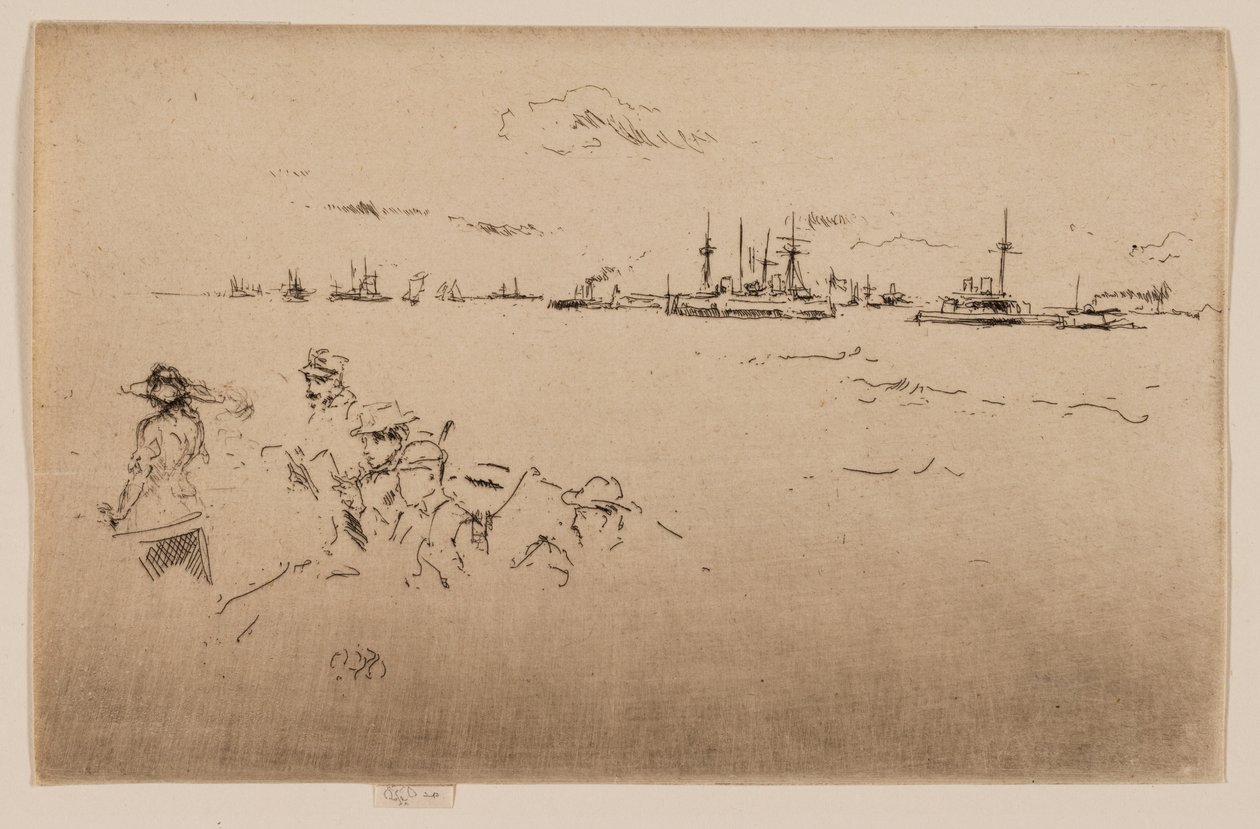 La flota: Monitores de James Abbott McNeill Whistler