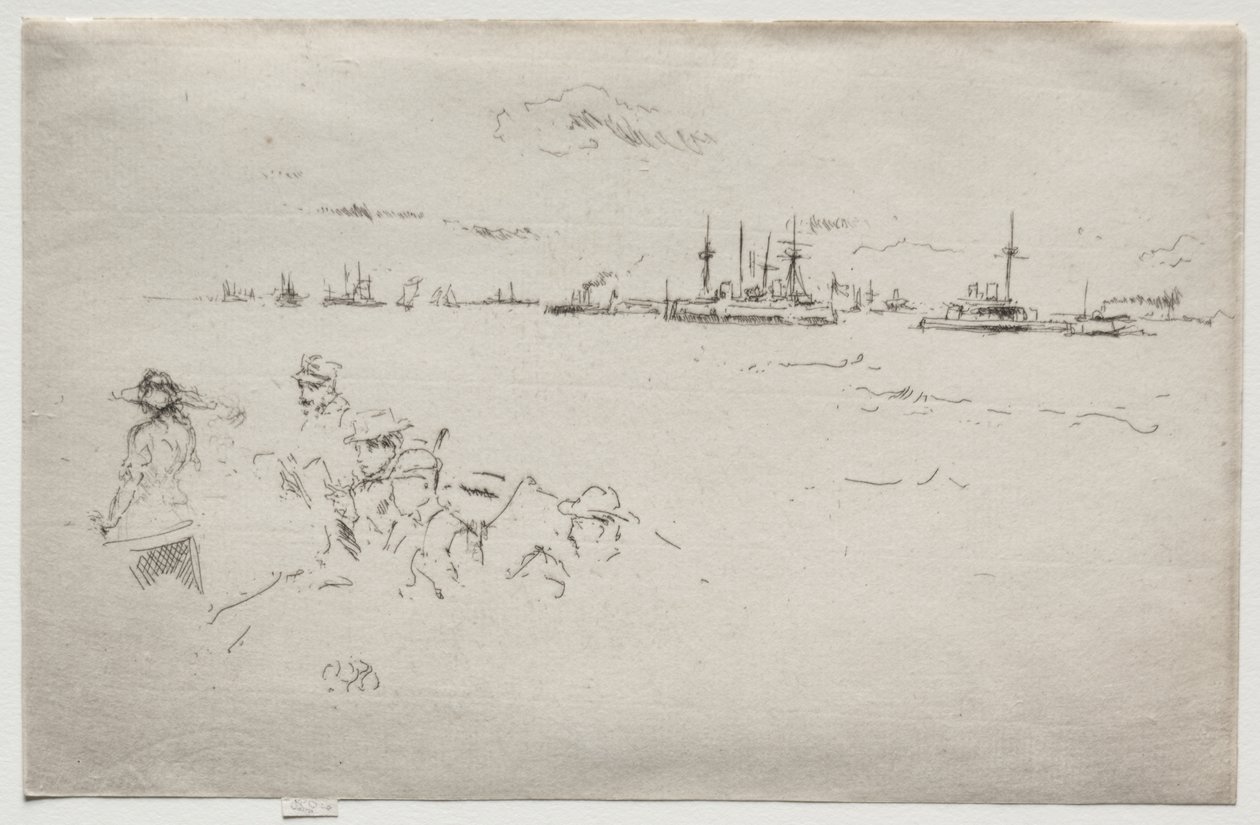 La flota: Monitores de James McNeill Whistler