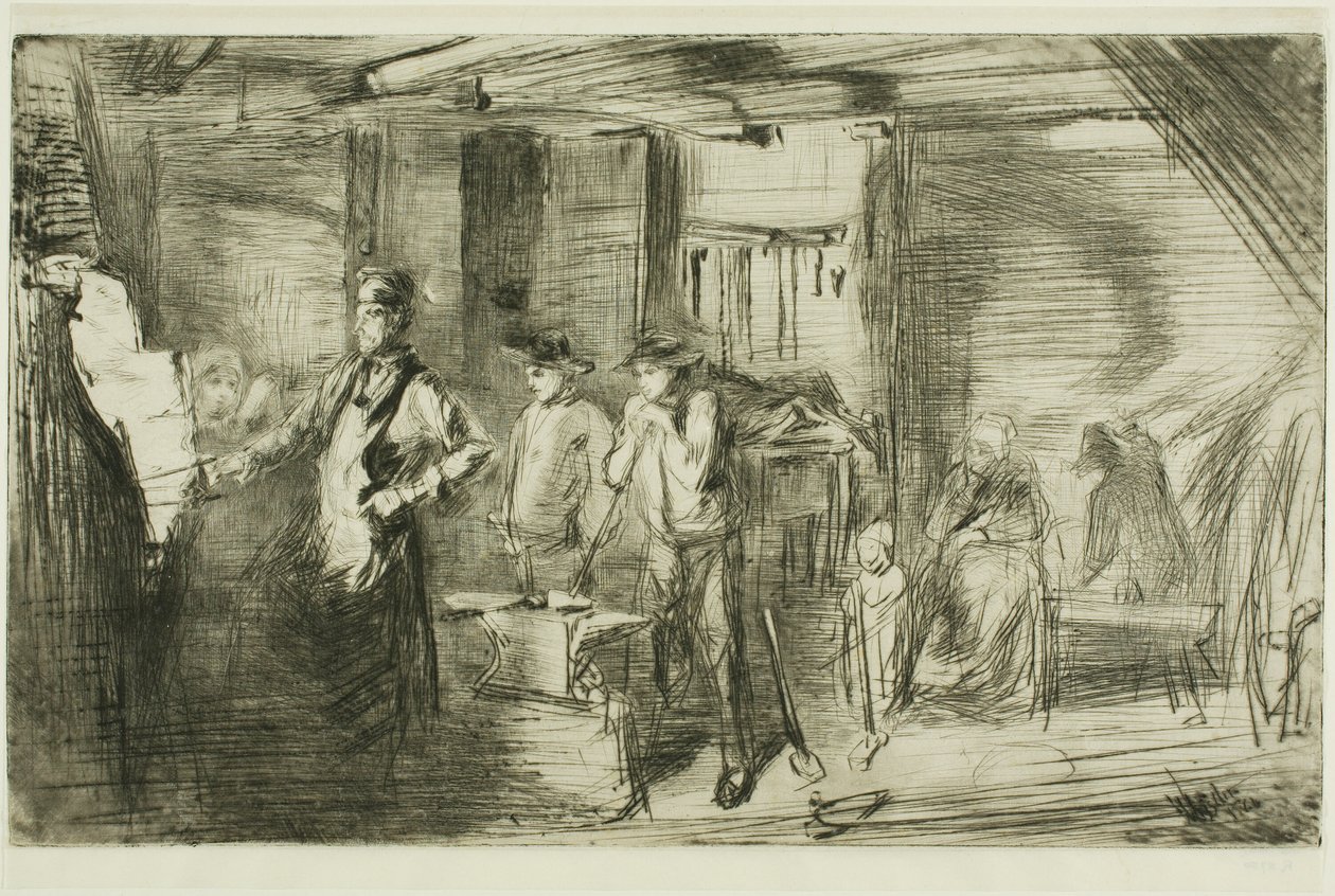 La forja de James Abbott McNeill Whistler