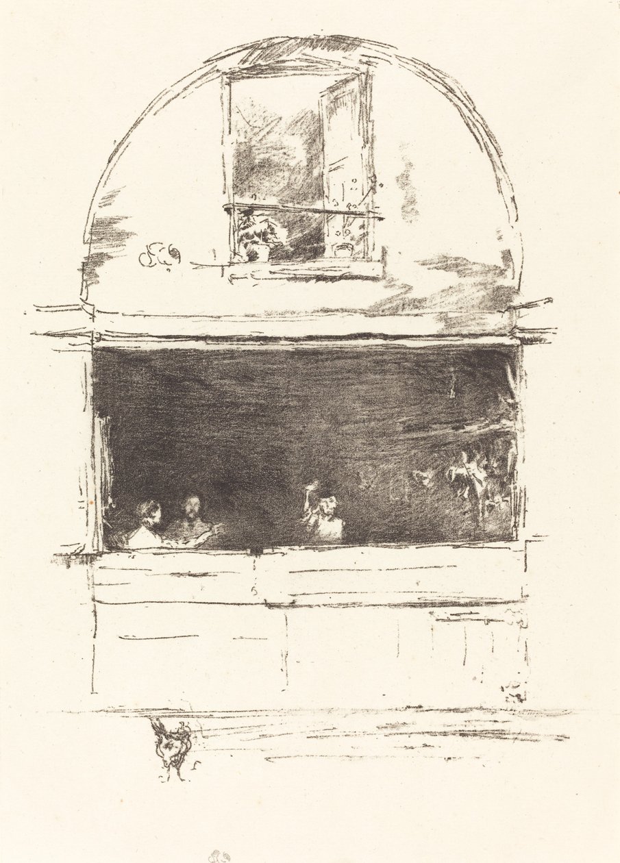 La forja, Passage du Dragon de James Abbott McNeill Whistler