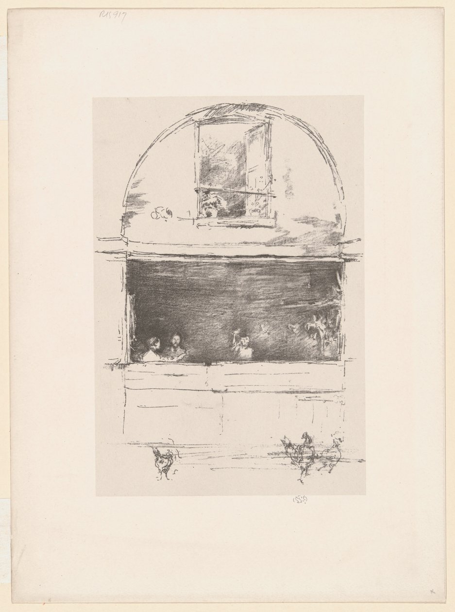 La forja, Passage du Dragon de James Abbott McNeill Whistler