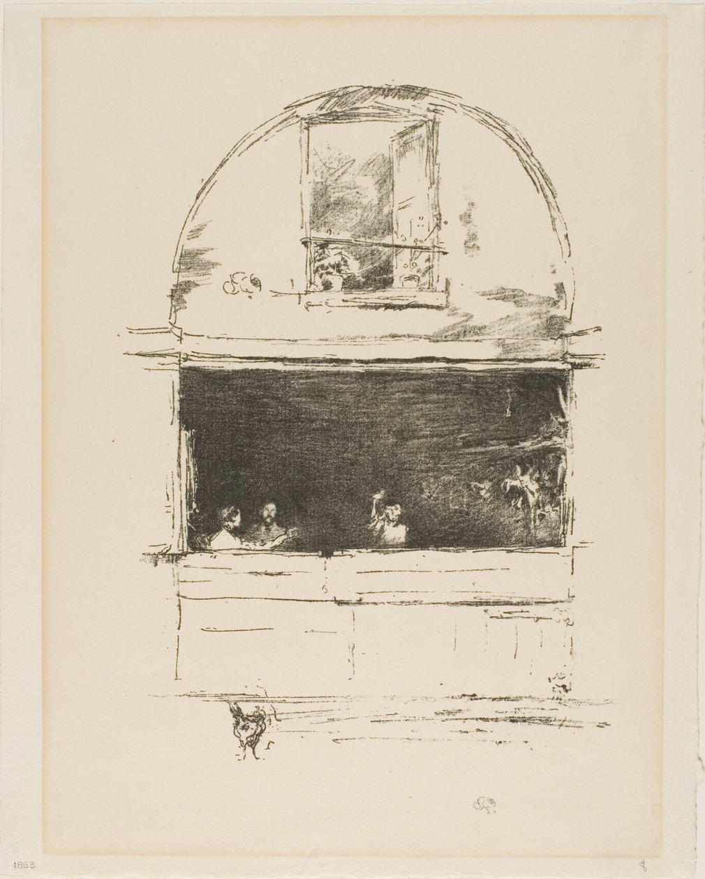 La Forja, Passage du Dragon de James Abbott McNeill Whistler