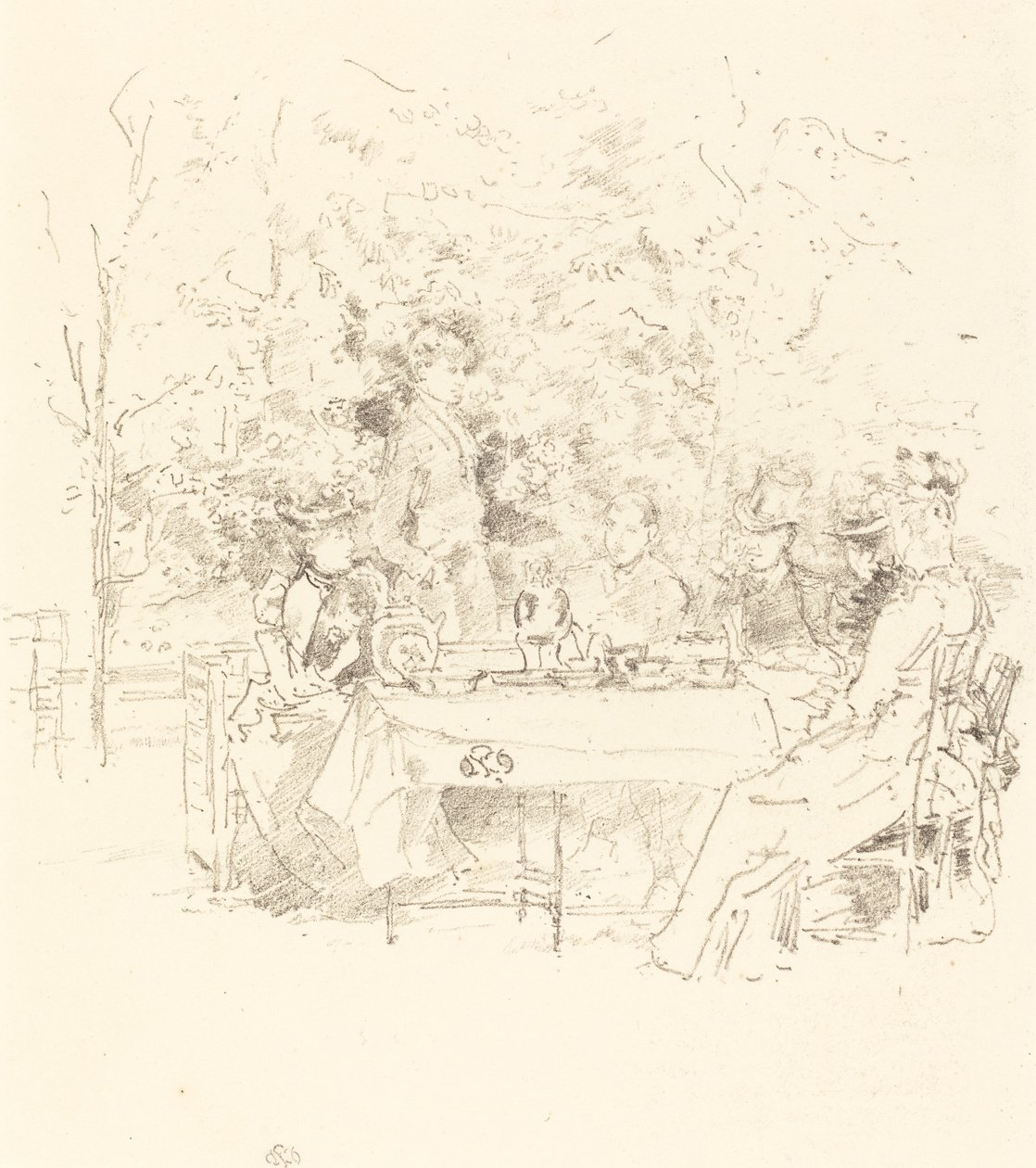El jardín de James Abbott McNeill Whistler