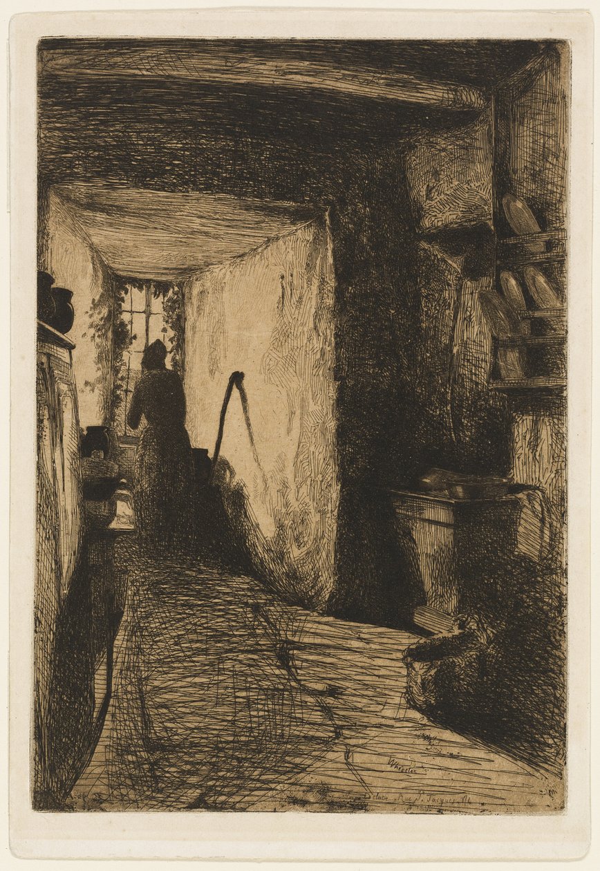 La cocina de James Abbott McNeill Whistler