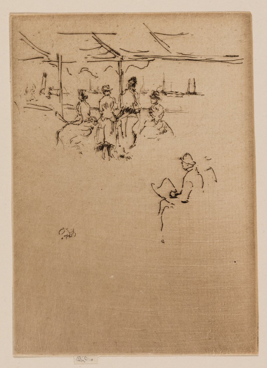 El Embarcadero, Cowes de James Abbott McNeill Whistler