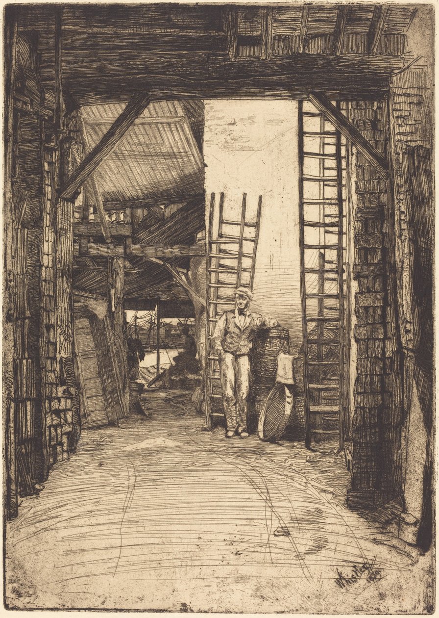 El quemador de cal de James McNeill Whistler