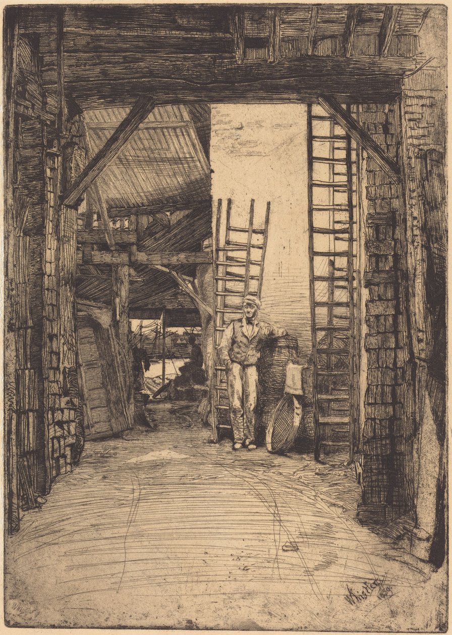 El quemador de cal de James McNeill Whistler