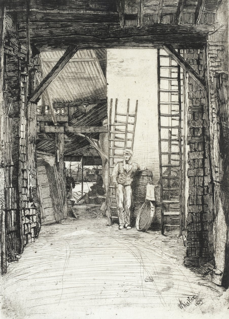 El calero de James McNeill Whistler