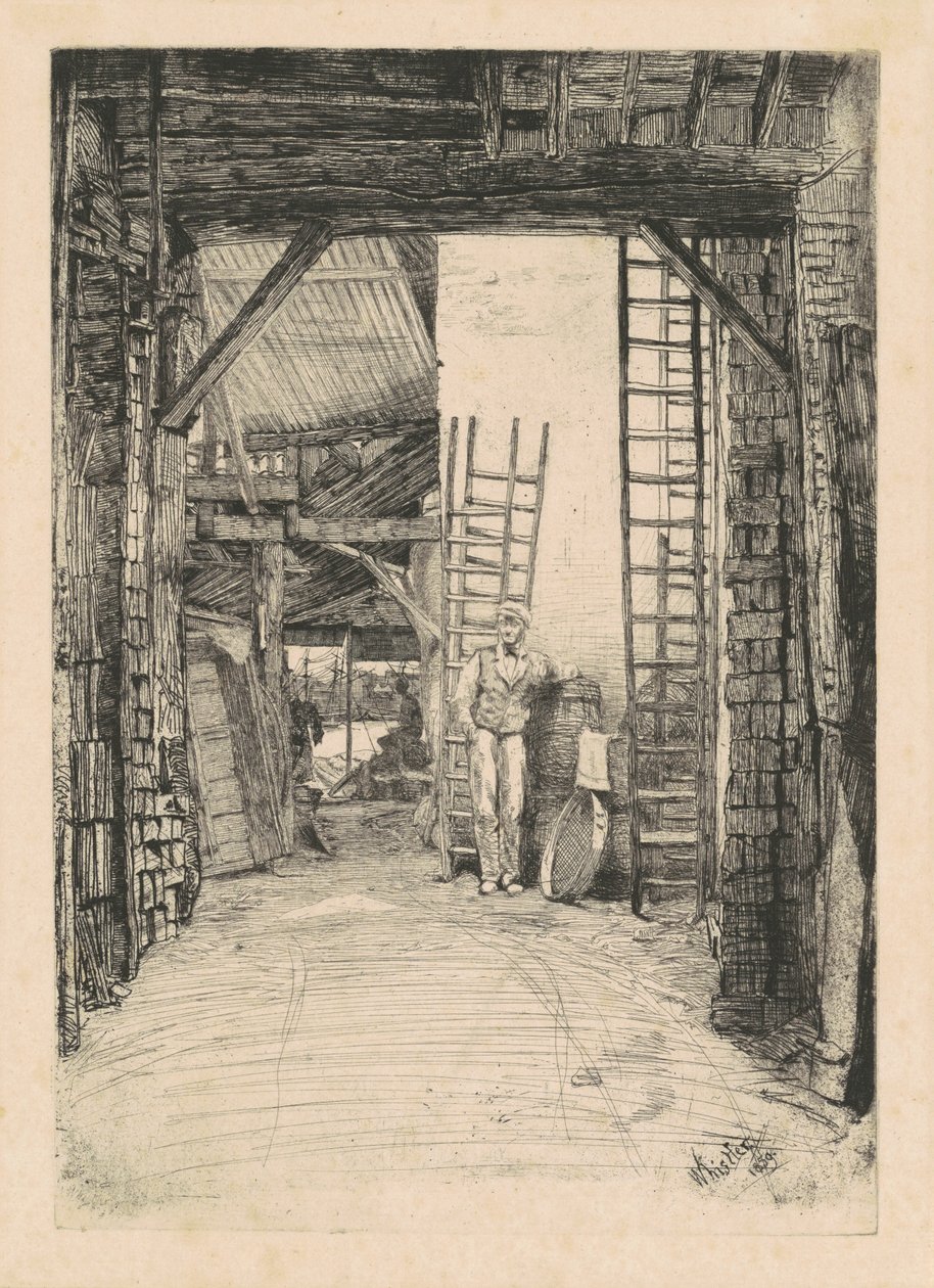 El calero de James McNeill Whistler