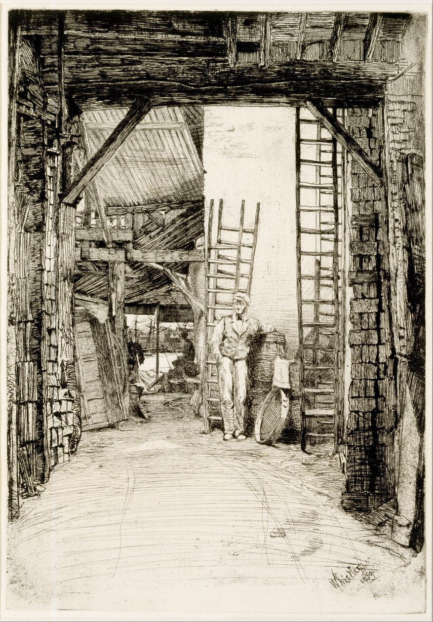 El calero de James McNeill Whistler