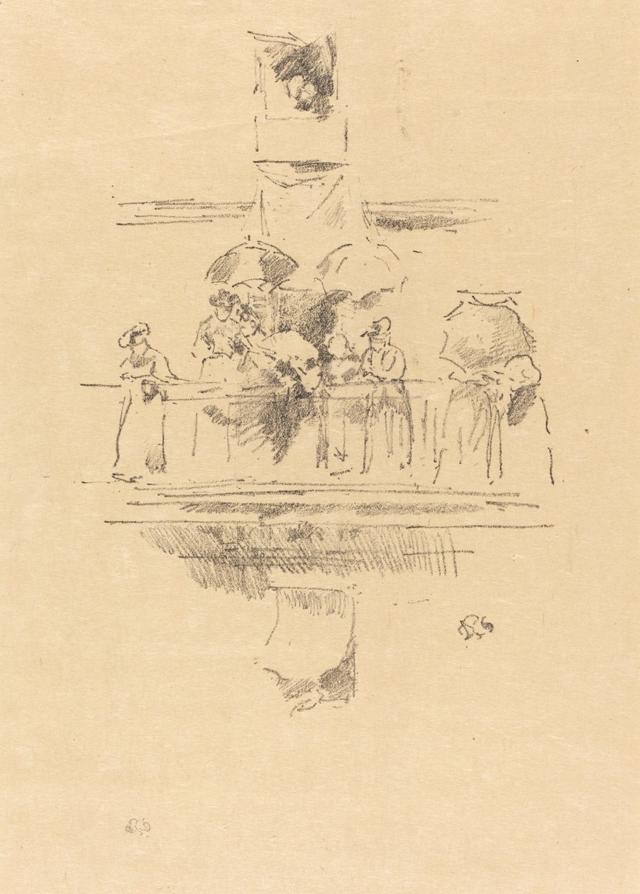 El pequeño balcón de James Abbott McNeill Whistler