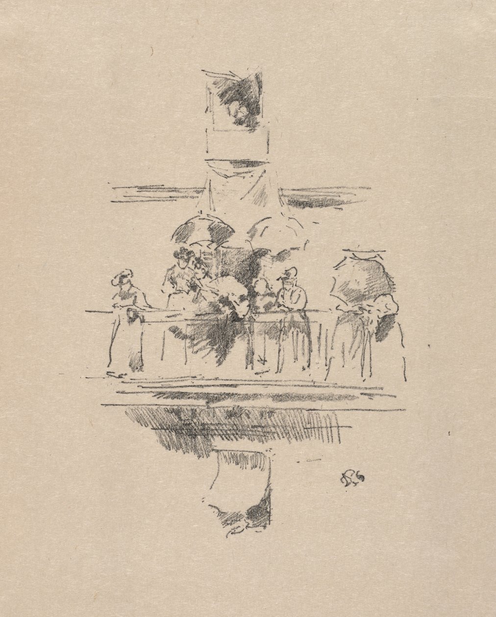 El pequeño balcón de James McNeill Whistler