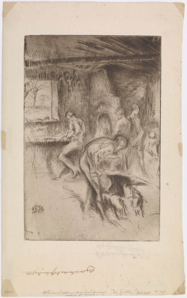 La pequeña fragua, Liverpool de James Abbott McNeill Whistler