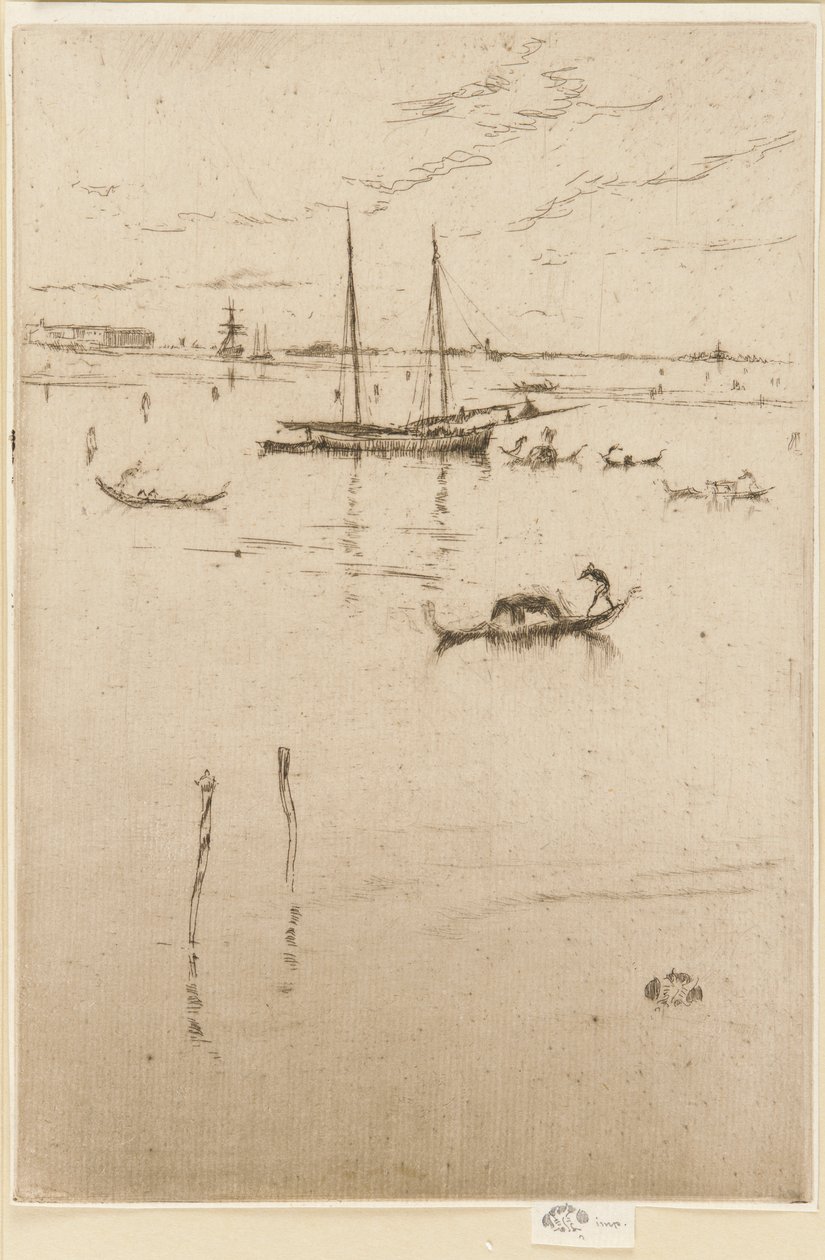 La pequeña laguna de James Abbott McNeill Whistler