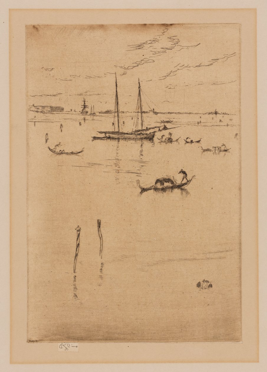 La pequeña laguna de James Abbott McNeill Whistler