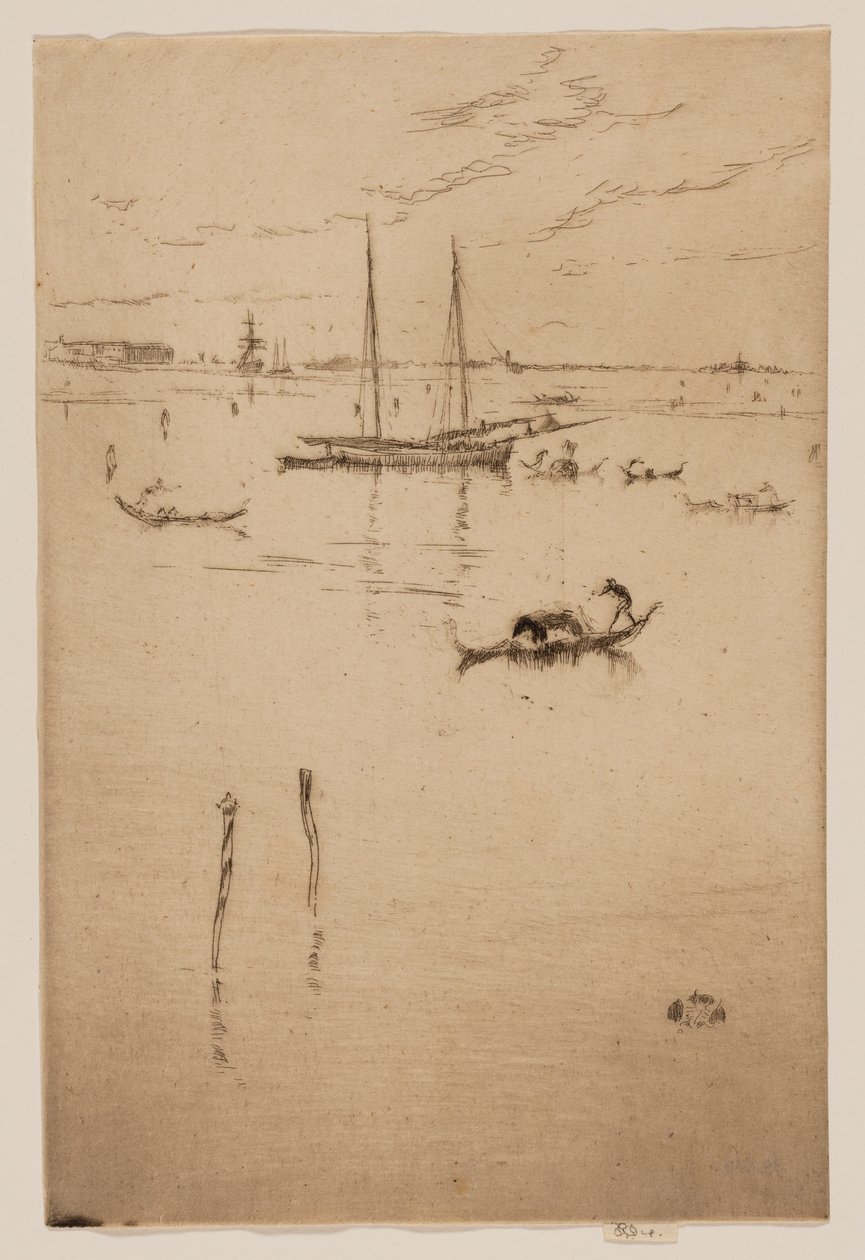 La pequeña laguna de James Abbott McNeill Whistler