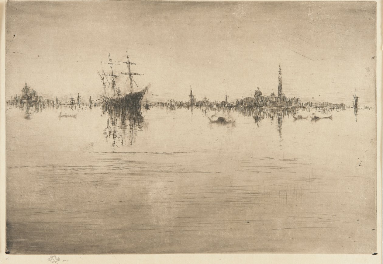 El pequeño mástil de James Abbott McNeill Whistler