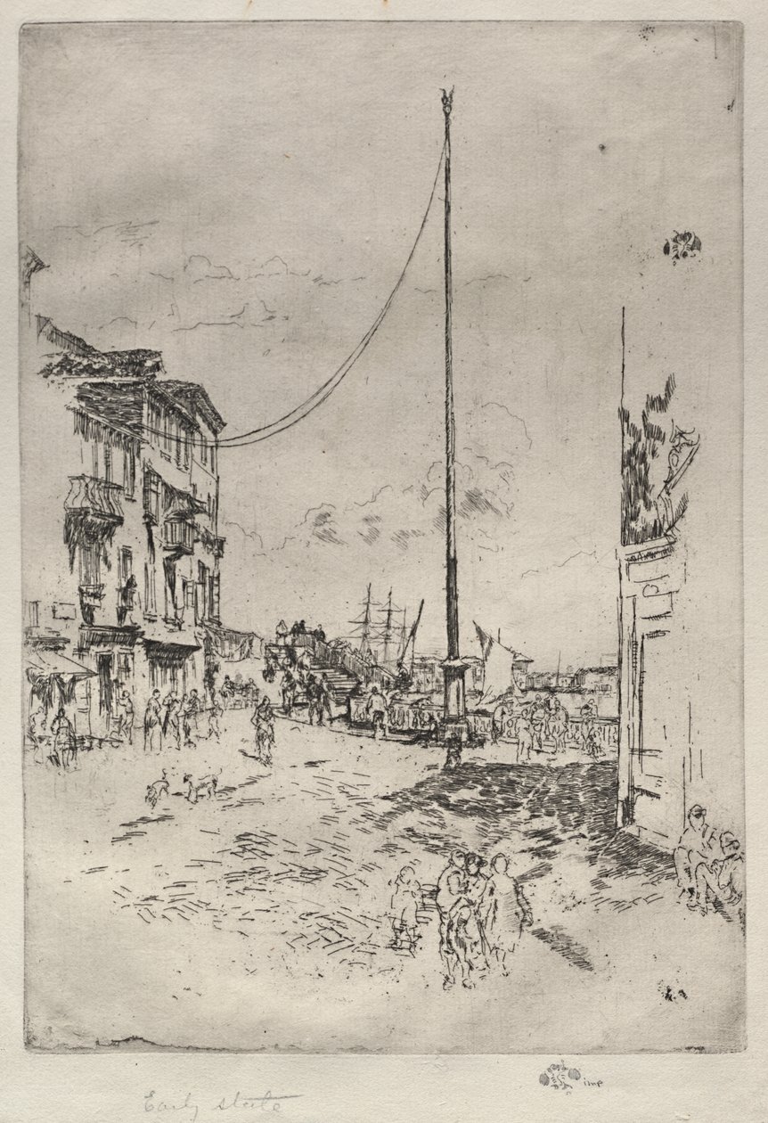 El pequeño mástil de James McNeill Whistler