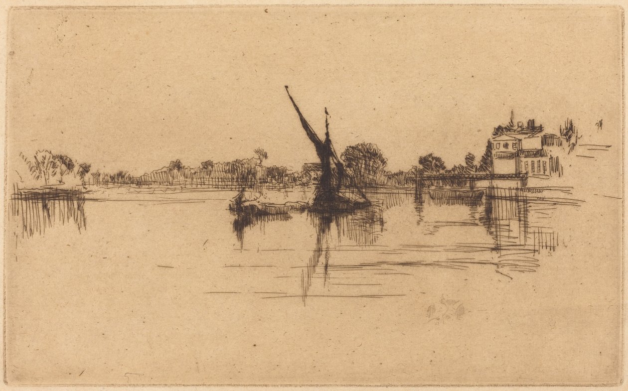 «The Little Putney», n.º II de James McNeill Whistler