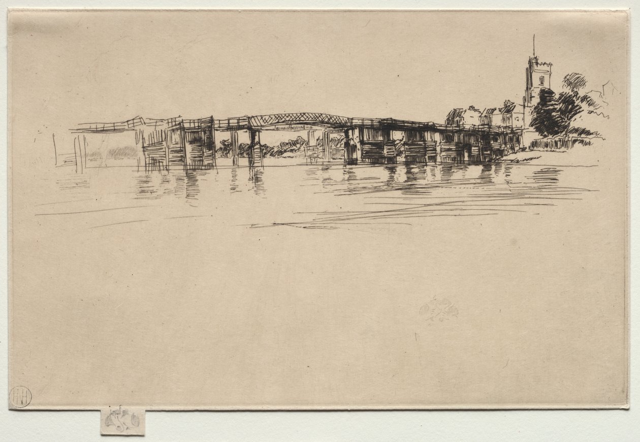 The Little Putney, n.º 1 de James McNeill Whistler