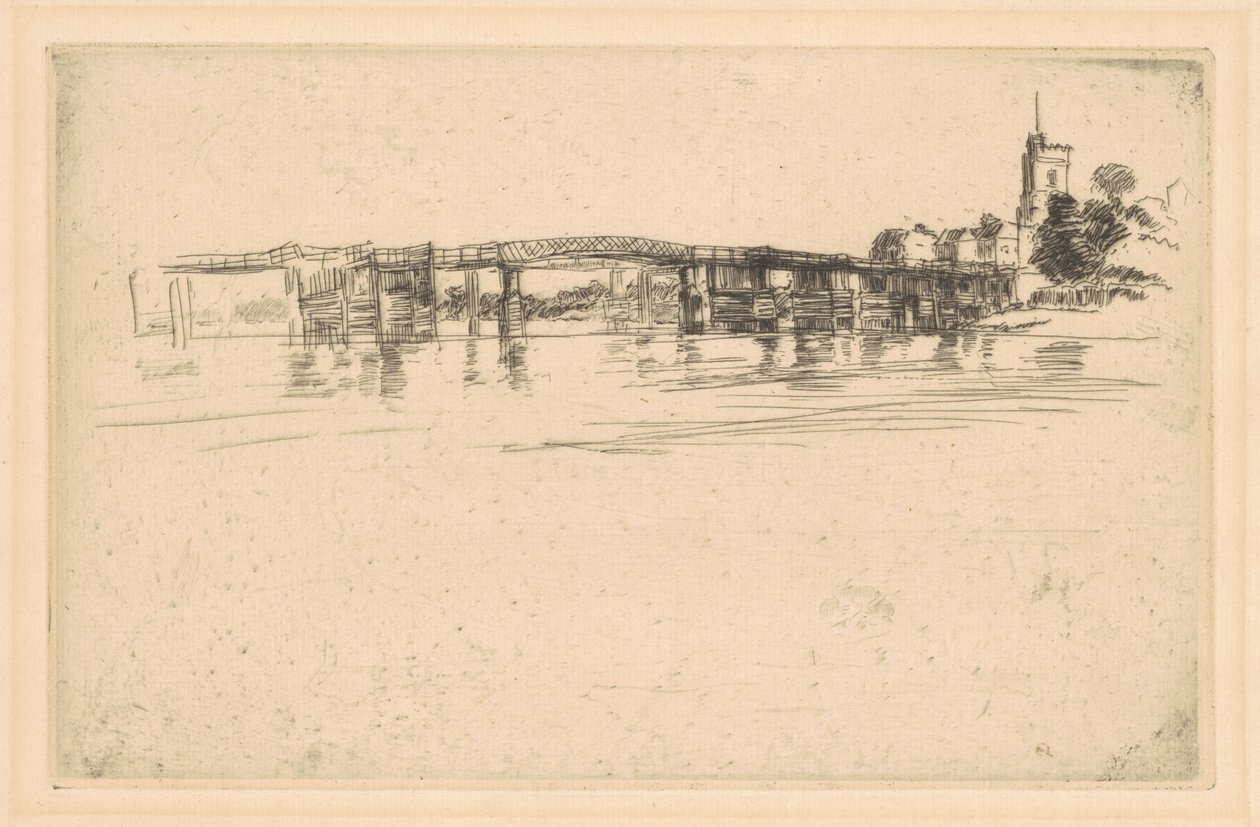 El pequeño Putney, n.º 1 de James McNeill Whistler