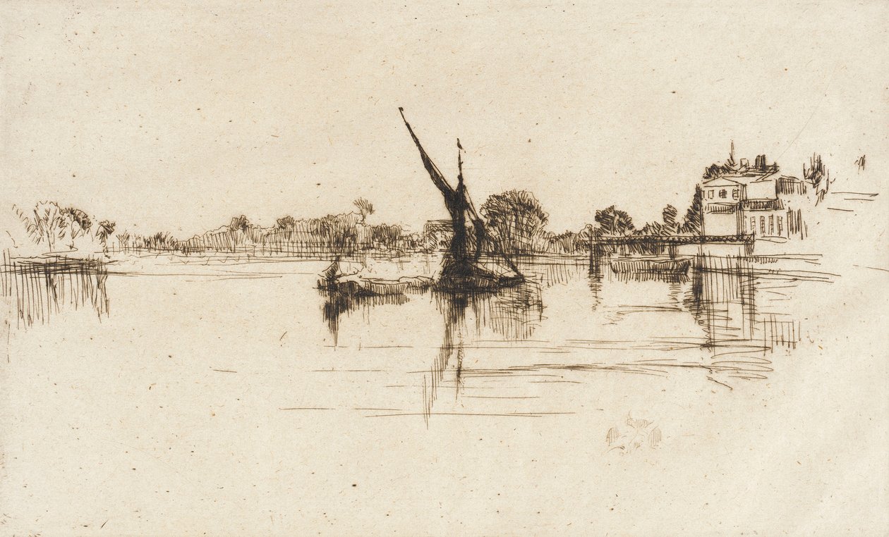 El pequeño Putney, n.º 2 de James McNeill Whistler