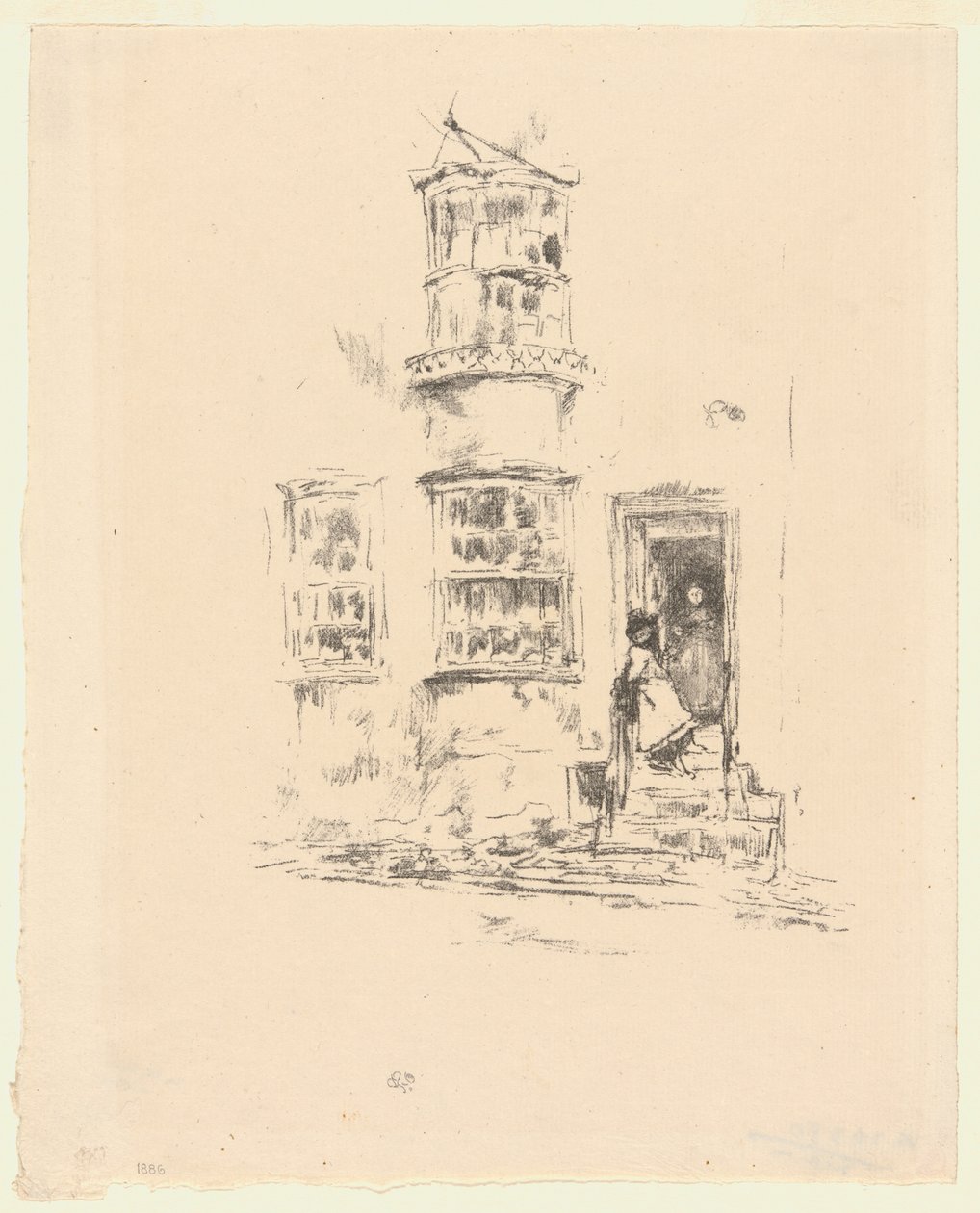 Los Pequeños Pasos, Lyme Regis de James Abbott McNeill Whistler