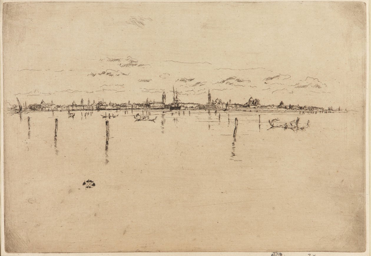 La pequeña Venecia de James Abbott McNeill Whistler