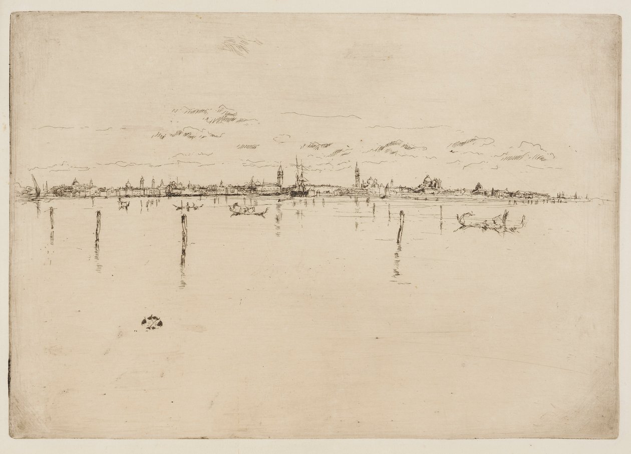 La pequeña Venecia de James Abbott McNeill Whistler