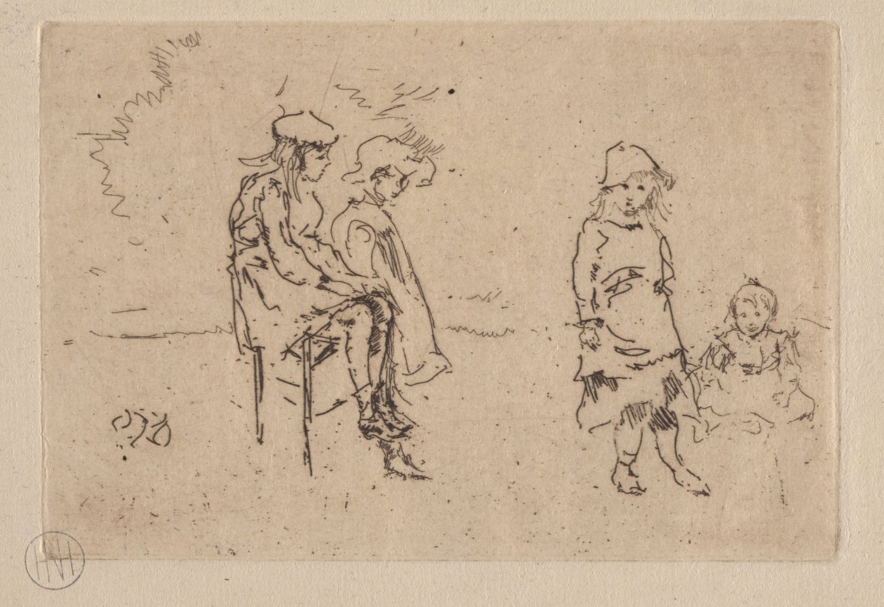 Los niños de Menpes de James McNeill Whistler