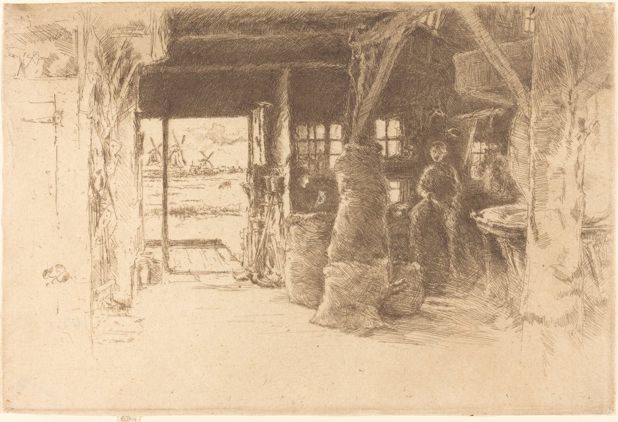 El molino de James Abbott McNeill Whistler