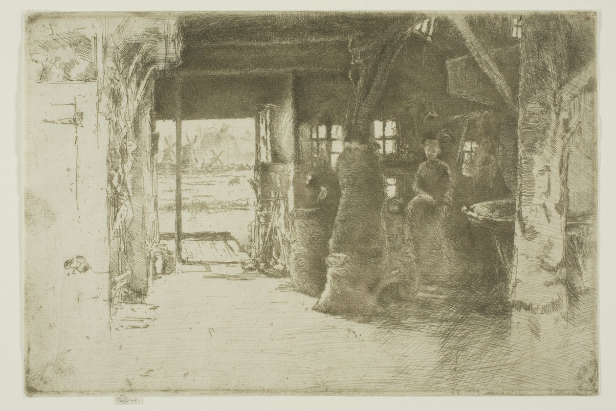 El molino de James Abbott McNeill Whistler