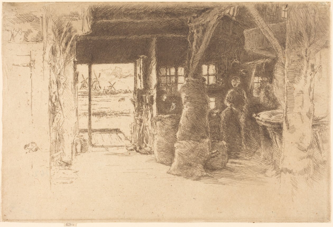 El molino de James McNeill Whistler