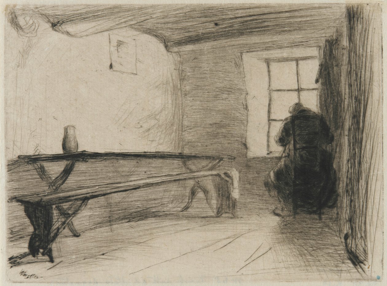 El avaro de James Abbott McNeill Whistler
