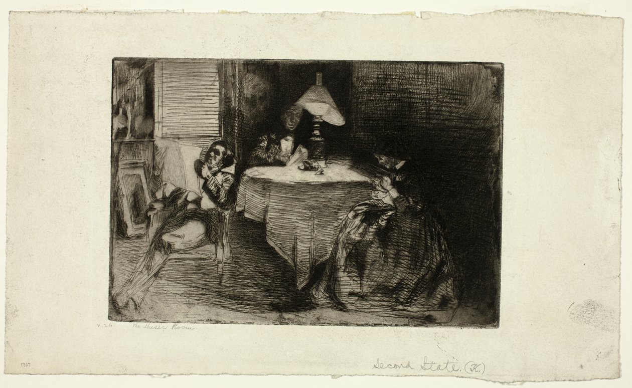 La sala de música de James Abbott McNeill Whistler