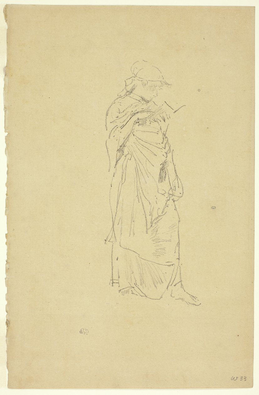 La novela: Chica leyendo de James Abbott McNeill Whistler