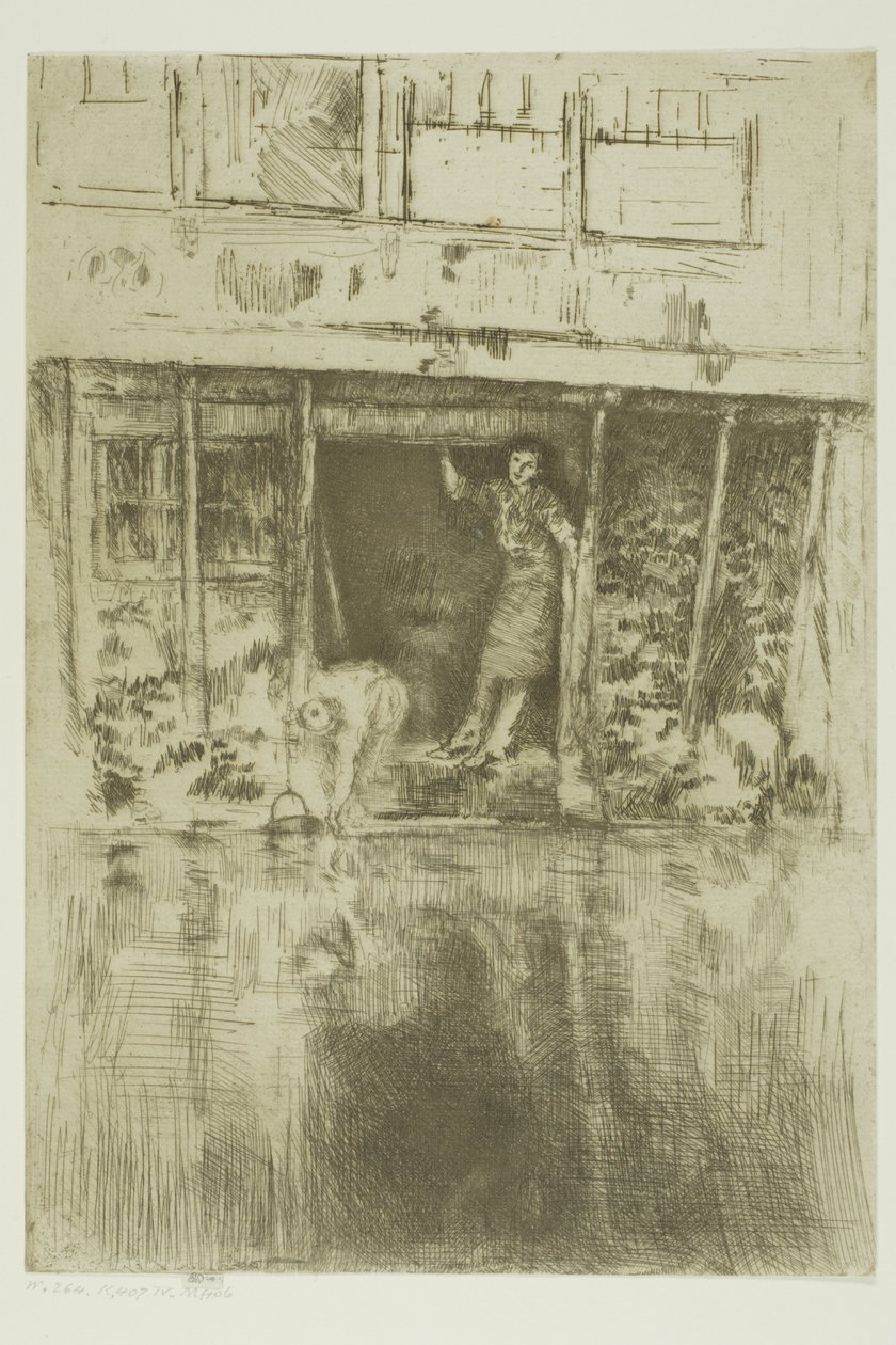 El Pierrot de James Abbott McNeill Whistler