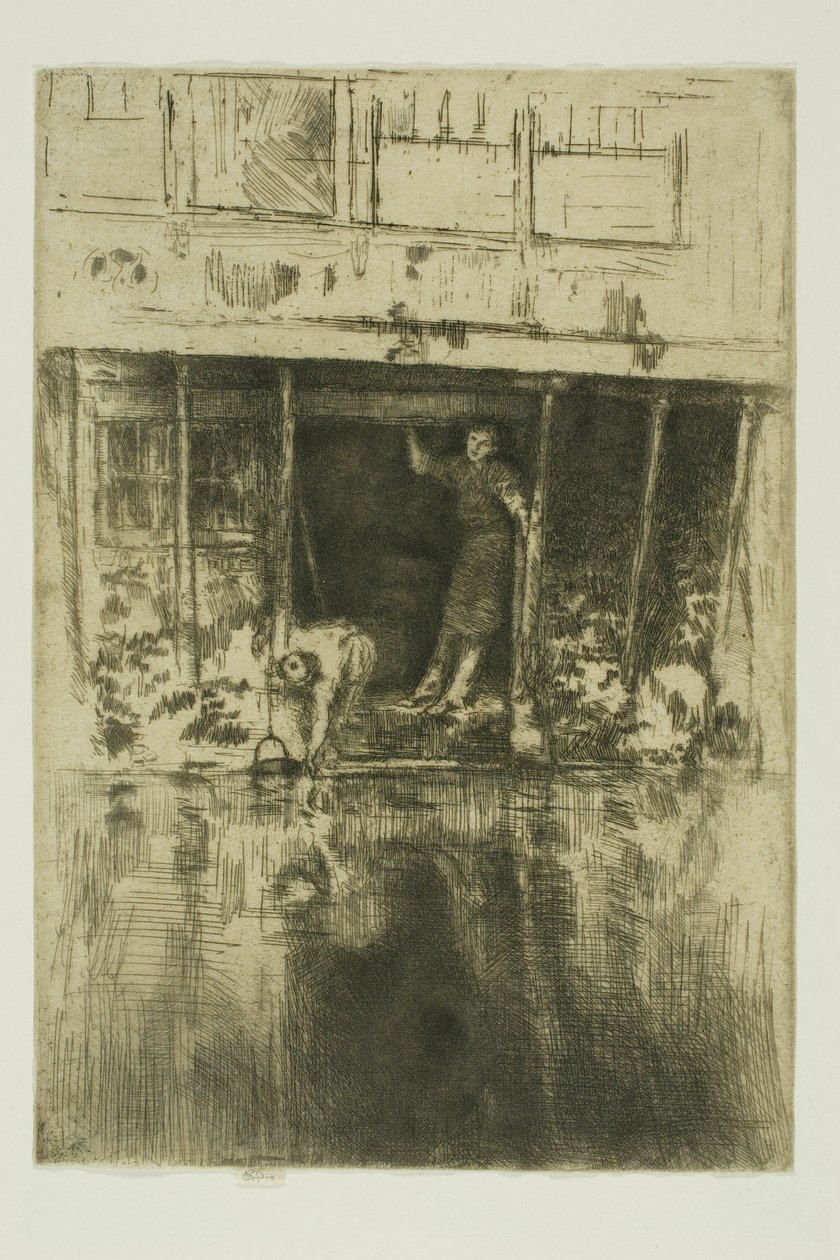 El Pierrot de James Abbott McNeill Whistler