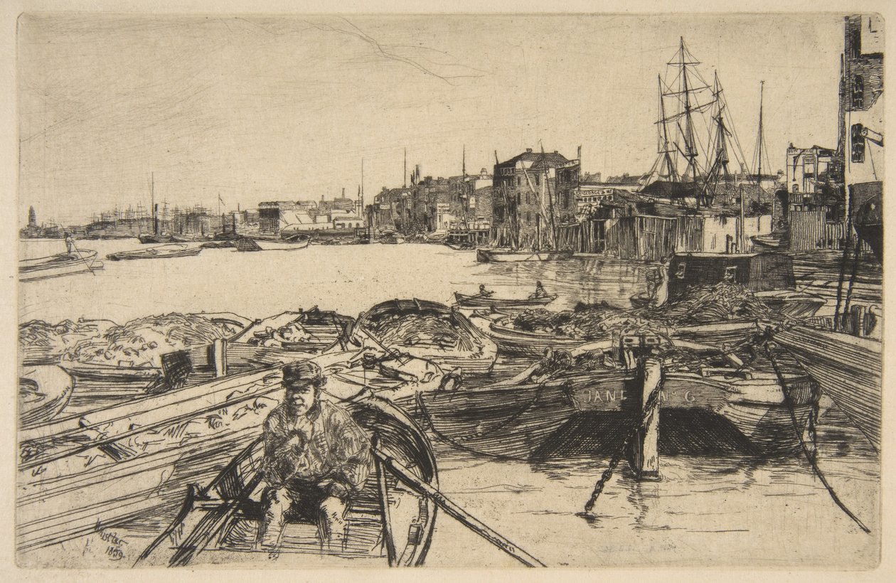 El estanque de James McNeill Whistler
